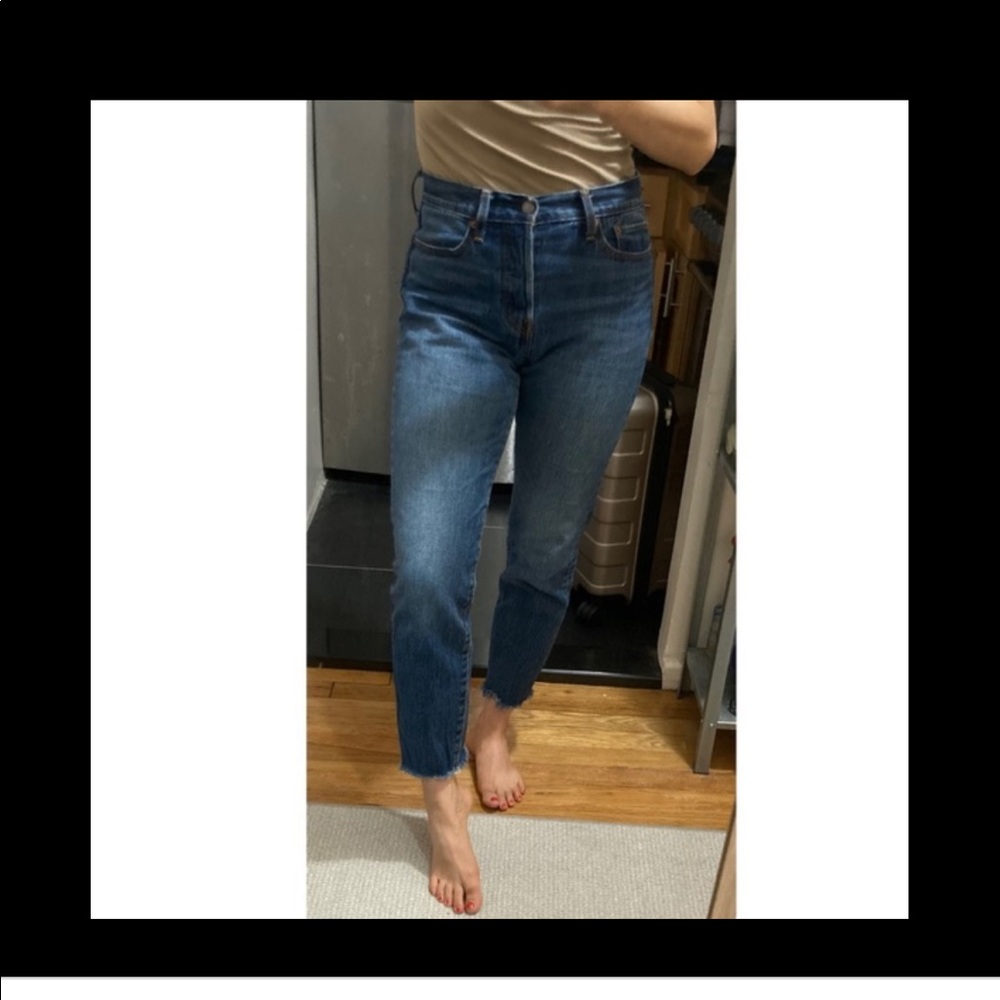 Levi’s white oak cone denim